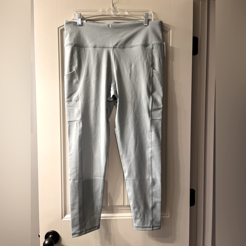 NWT Banana Republic, BR Standard Leggings, gray women’s size XL